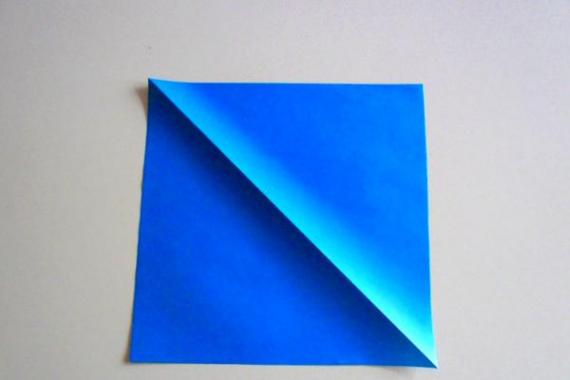 Базовая форма оригами: двойной квадрат Как сделать большой квадрат из бумаги